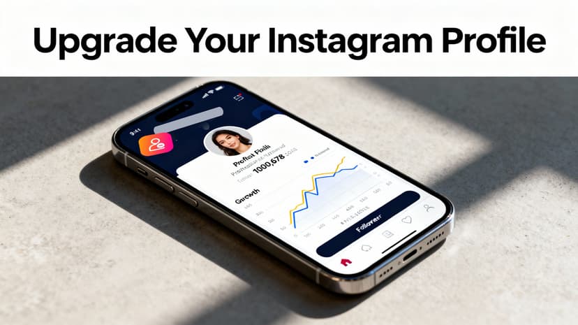 upgrade your instagram profile