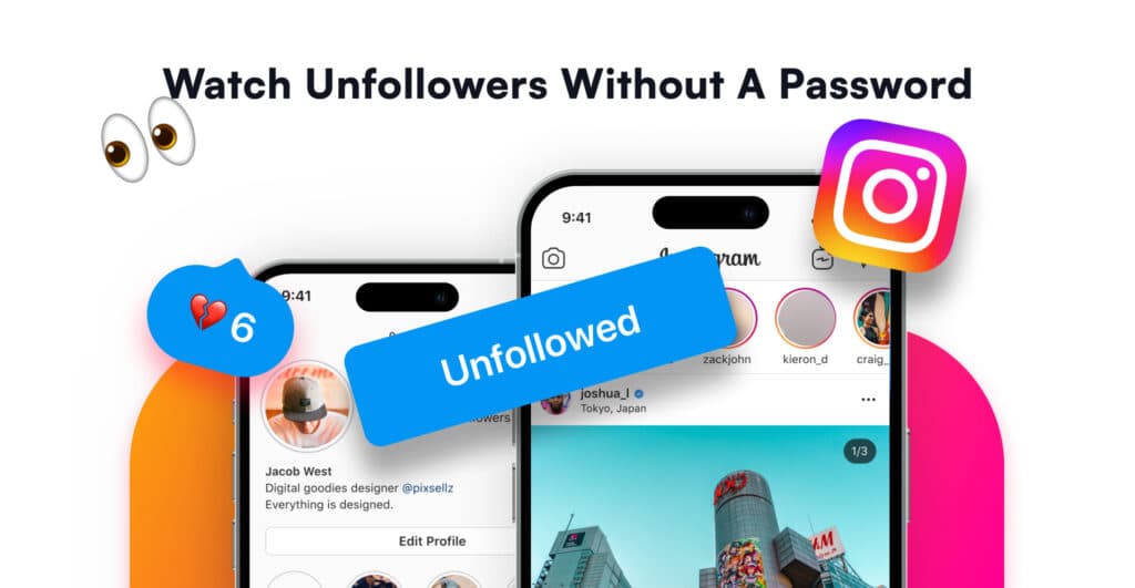 Unfollowers tracking on Instagram