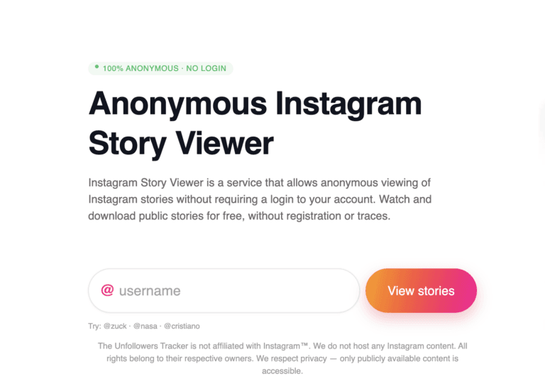 Instagram Story Viewer