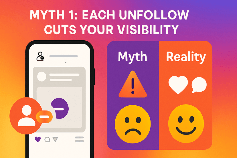 each unfollow cuts your visibility
