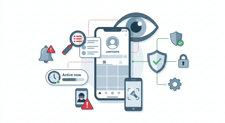 Signs someone is monitoring your Instagram account