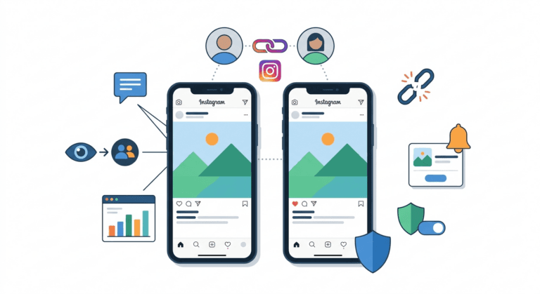 Instagram collab posts privacy and shared visibility