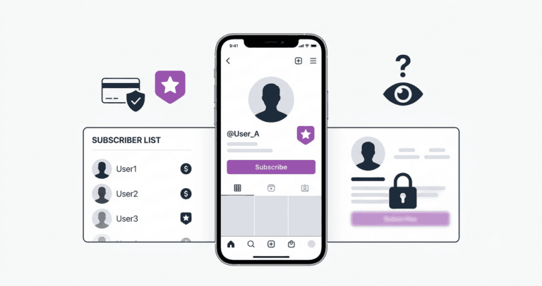 Instagram subscription privacy and subscriber badge visibility