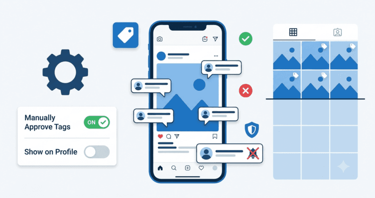 Instagram tagged photos privacy settings and controls