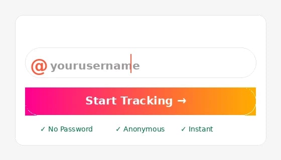 Instagram-Benutzernamen in das Suchfeld eingeben