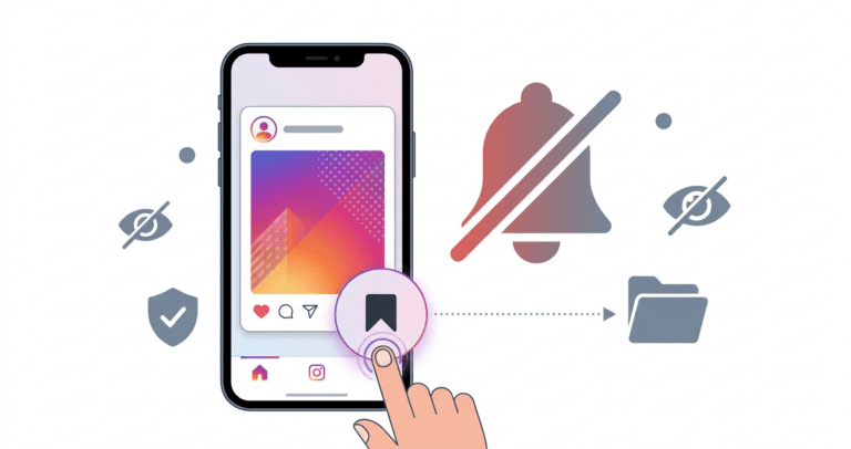 Instagram save button notification explained