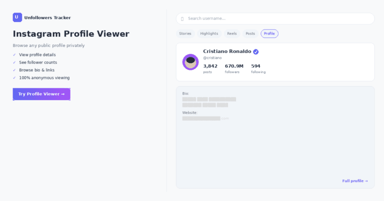 Instagram Profile Viewer: How to Browse Any Profile Anonymously