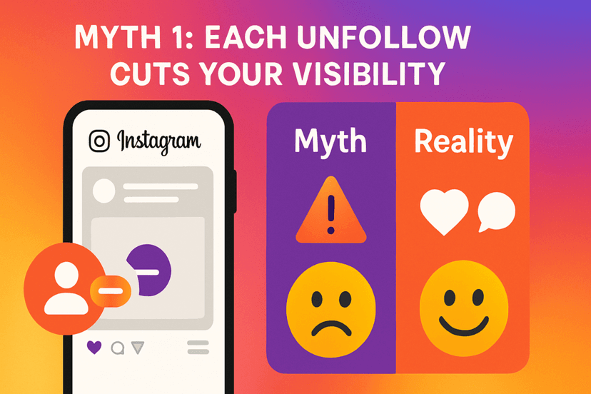 each unfollow cuts your visibility