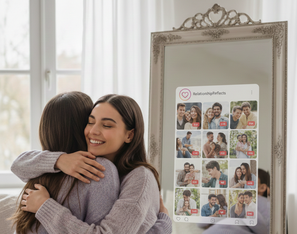 couple relationship conflict social media distance